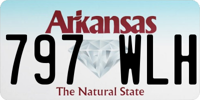 AR license plate 797WLH