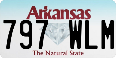 AR license plate 797WLM