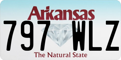 AR license plate 797WLZ