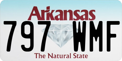 AR license plate 797WMF