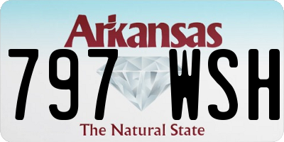 AR license plate 797WSH