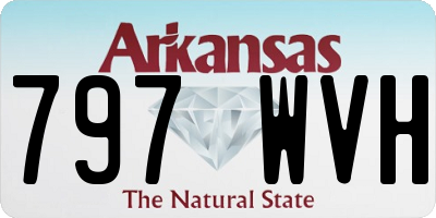 AR license plate 797WVH