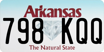 AR license plate 798KQQ
