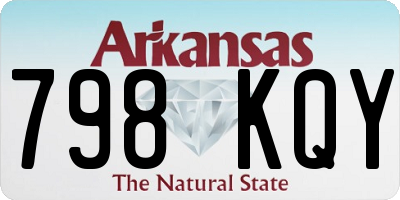 AR license plate 798KQY