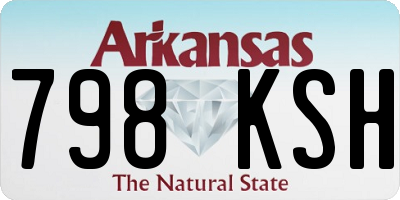 AR license plate 798KSH