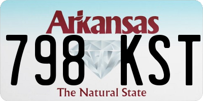 AR license plate 798KST