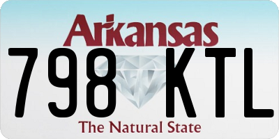 AR license plate 798KTL