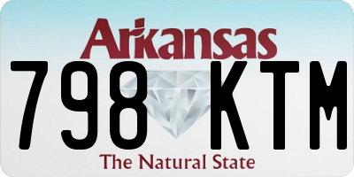 AR license plate 798KTM