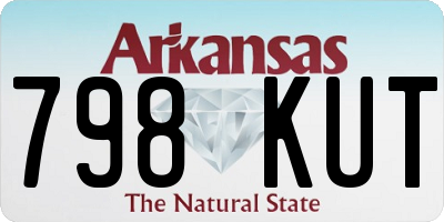 AR license plate 798KUT