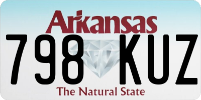 AR license plate 798KUZ