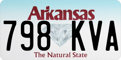 AR license plate 798KVA