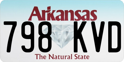AR license plate 798KVD