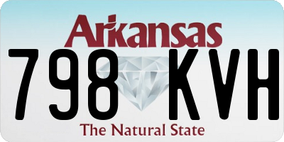 AR license plate 798KVH