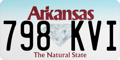 AR license plate 798KVI