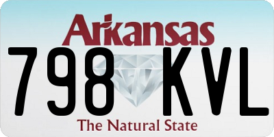 AR license plate 798KVL