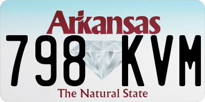 AR license plate 798KVM