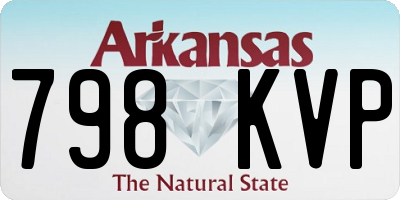 AR license plate 798KVP