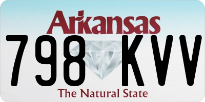 AR license plate 798KVV