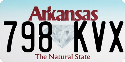 AR license plate 798KVX