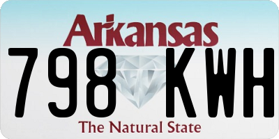 AR license plate 798KWH