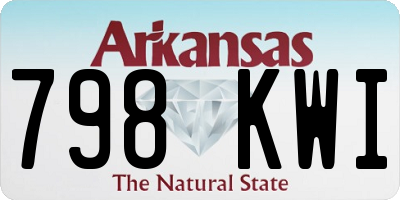AR license plate 798KWI