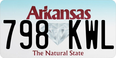 AR license plate 798KWL