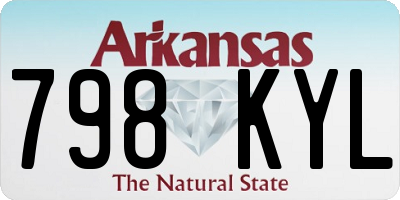 AR license plate 798KYL