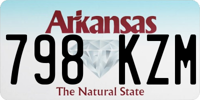 AR license plate 798KZM