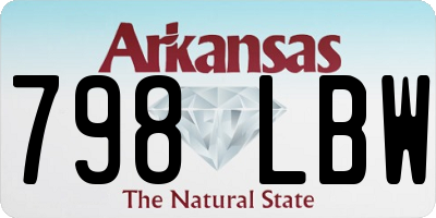 AR license plate 798LBW