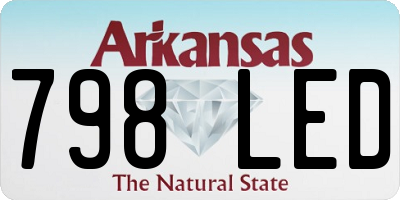 AR license plate 798LED