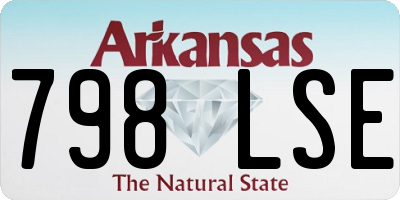 AR license plate 798LSE