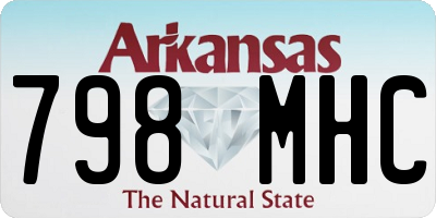 AR license plate 798MHC