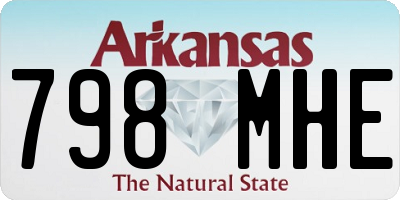 AR license plate 798MHE