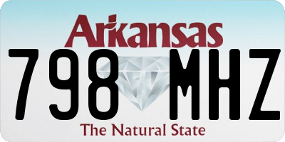 AR license plate 798MHZ