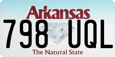 AR license plate 798UQL