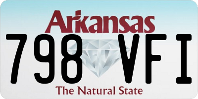 AR license plate 798VFI