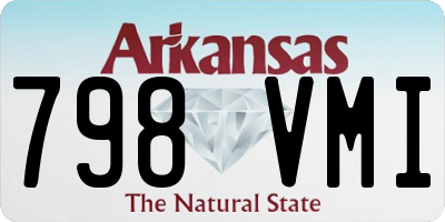 AR license plate 798VMI