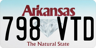 AR license plate 798VTD