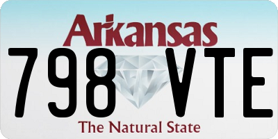 AR license plate 798VTE