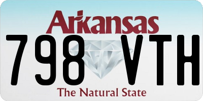 AR license plate 798VTH