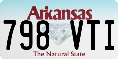 AR license plate 798VTI