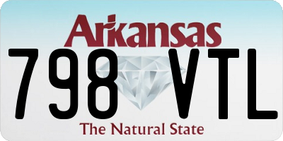AR license plate 798VTL