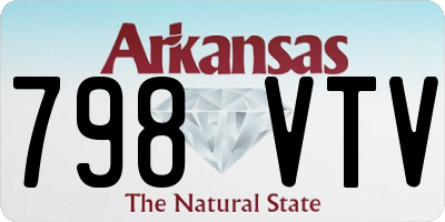 AR license plate 798VTV