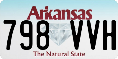 AR license plate 798VVH