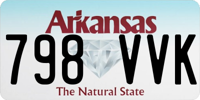 AR license plate 798VVK