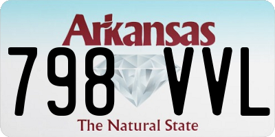 AR license plate 798VVL