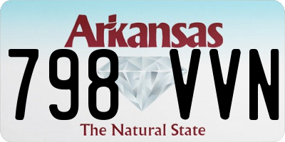 AR license plate 798VVN