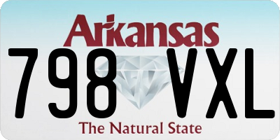 AR license plate 798VXL