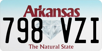 AR license plate 798VZI