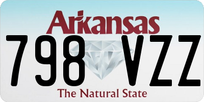 AR license plate 798VZZ